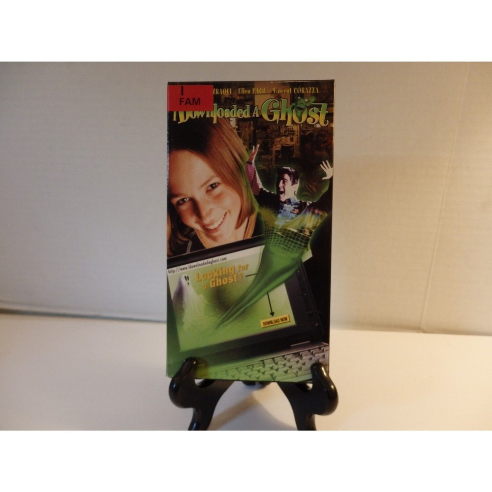 I Downloaded a Ghost (2004, VHS) Horror PG RARE OOP